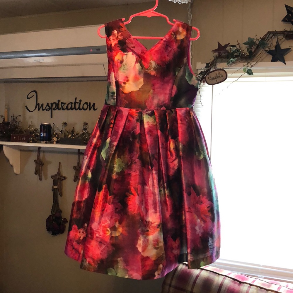 Julie & Pippa floral sleeveless dress